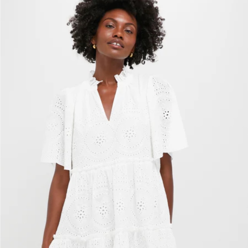 Tuckernuck White Eyelet Midi Dress